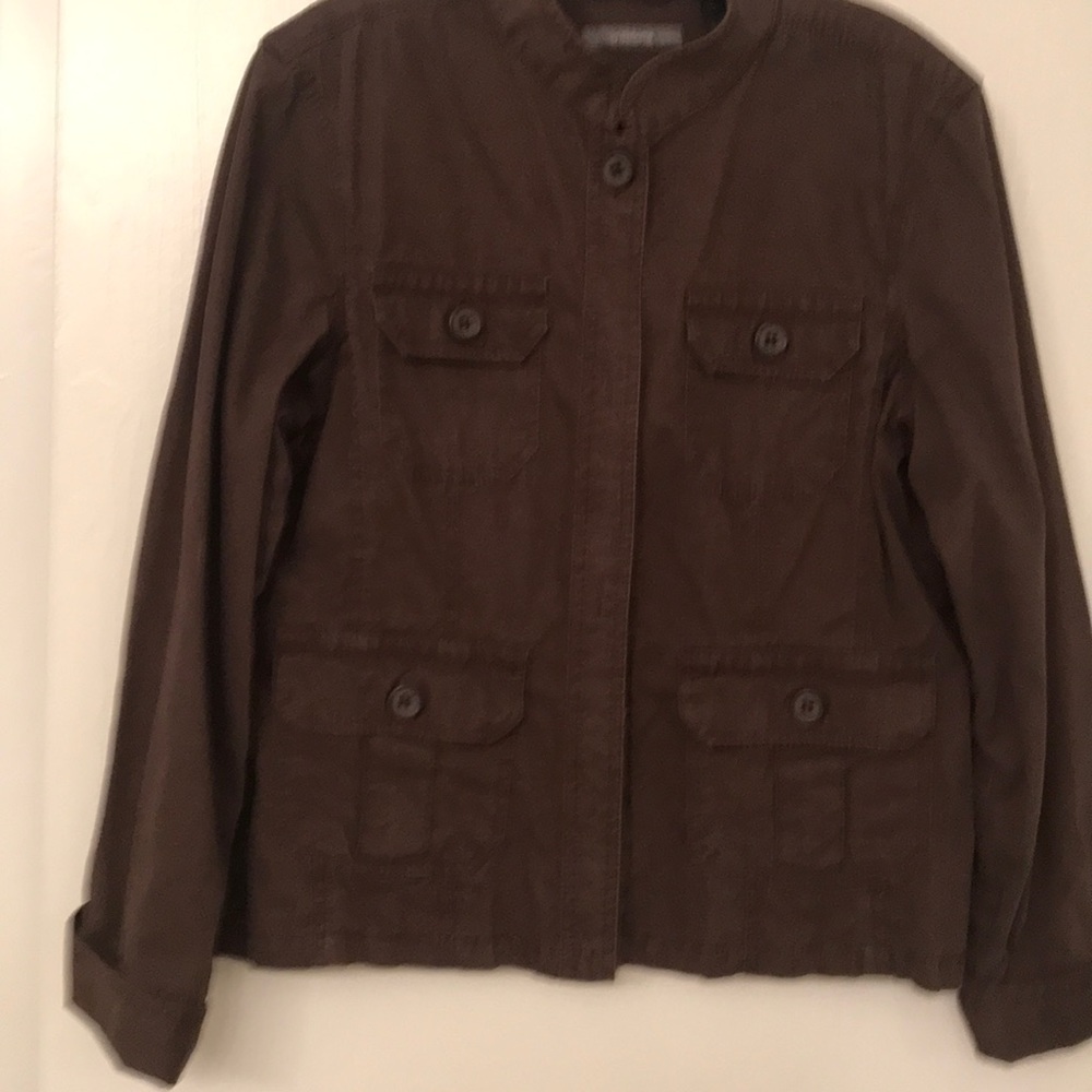 Chocolate Brown Jean jacket